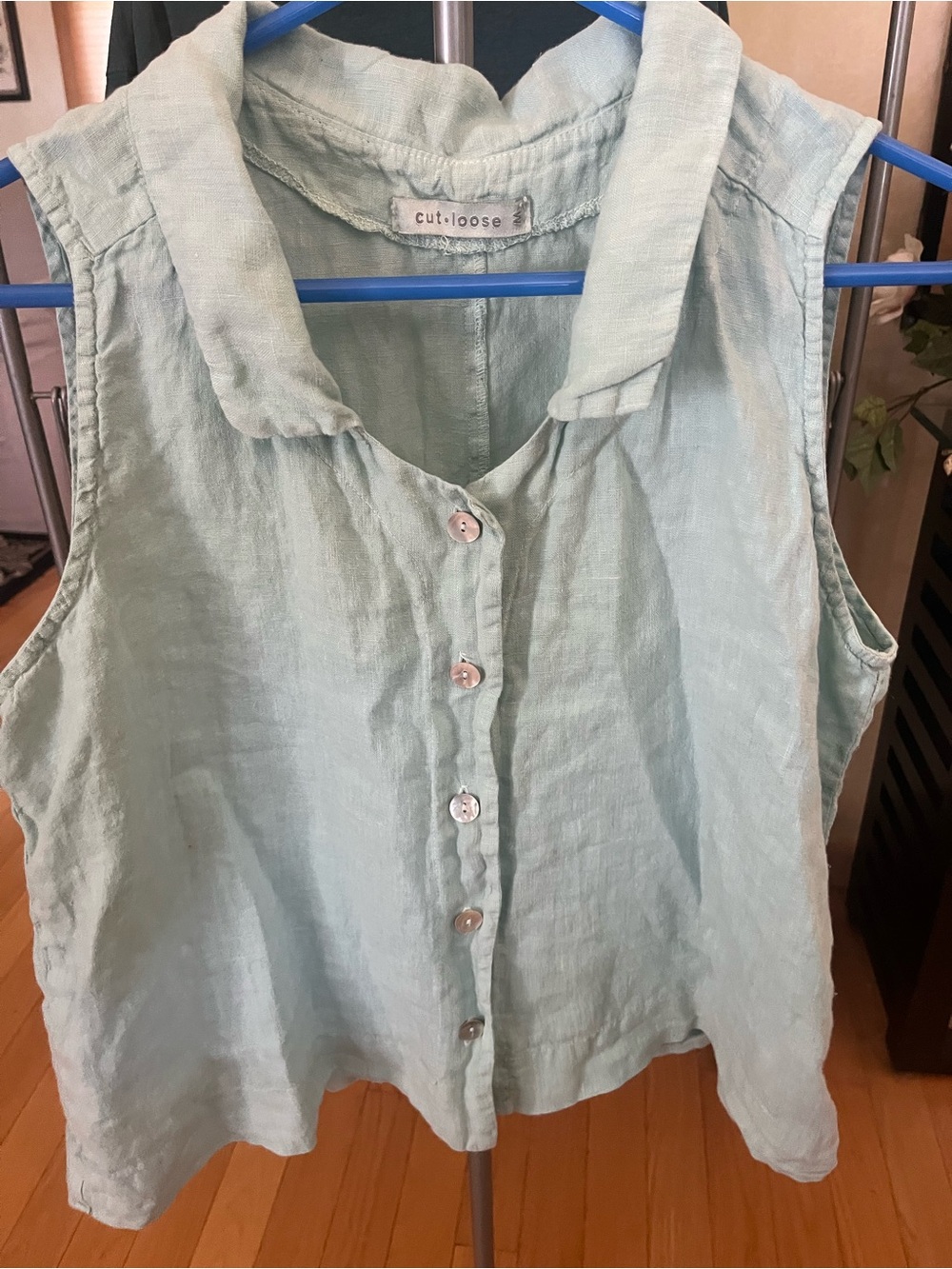 Linen tank top